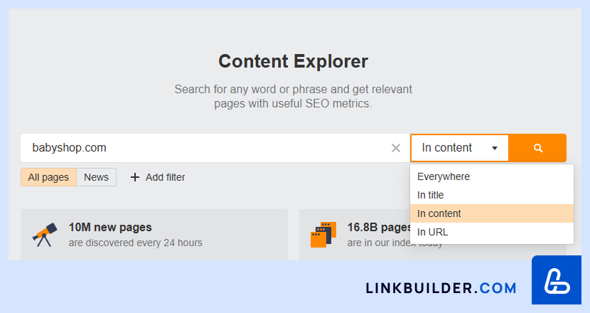 Content Explorer 
